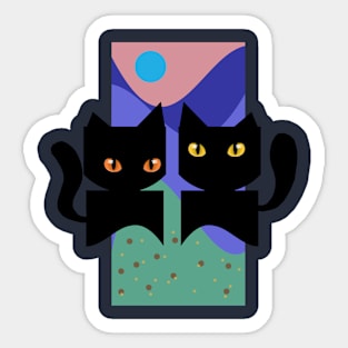 blacat Sticker